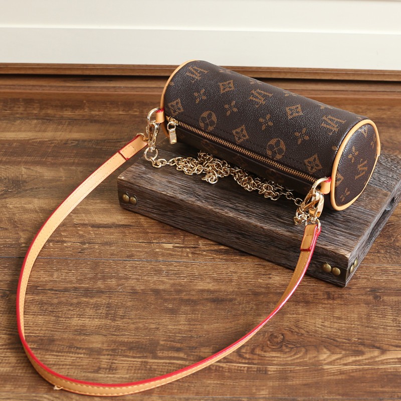 2021新款百搭腋下包单肩斜挎包圆桶包链条质感女包小水桶包手机包