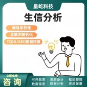 网络药理学网络毒理学分子对接PPI网络构建分析