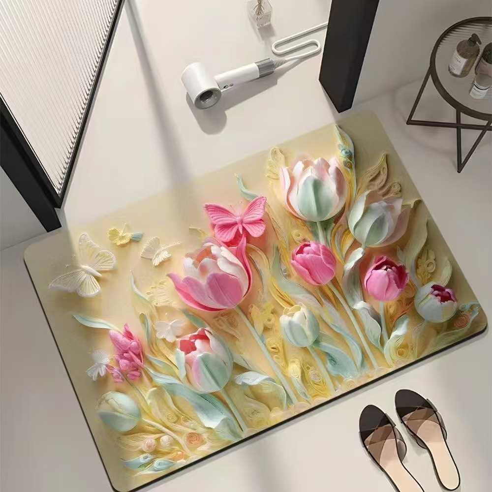 Kilimal打理硅藻垫易防滑垫脚垫强泥地风家用速干耐脏吸水耐磨卫