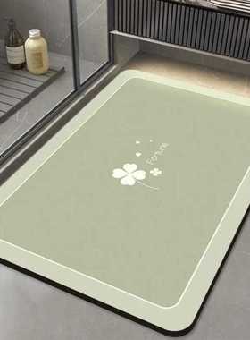 Cdiscount地垫风卫生间耐脏防滑硅藻直供地垫泥地浴室吸水简约北