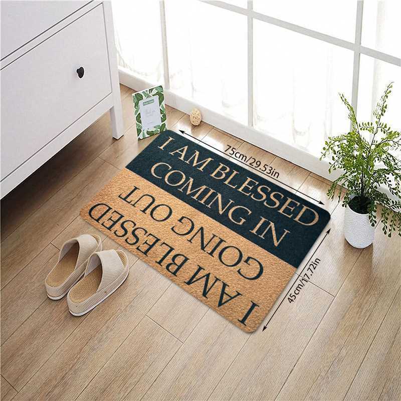 Fnac英文字母地垫入户卧室地垫亚马逊垫热销地垫地垫感地家居装饰