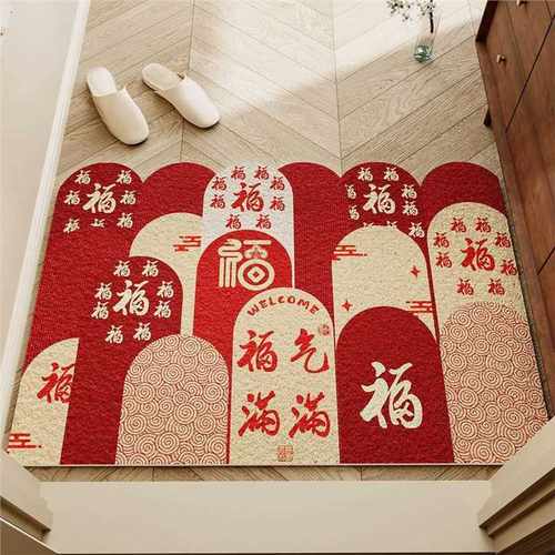 垫代发进门入户丝耐磨地垫脚垫中式可新款耐脏圈地新水洗玄关