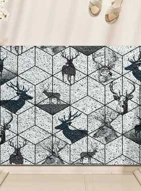 Otto脚垫加厚室外入户可门进户防滑丝圈地毯垫简约裁剪玄关耐磨大