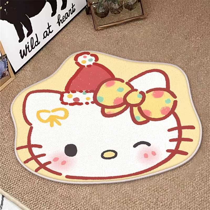 Konga沙发羊绒可爱加厚客厅卡通地毯飘窗猫脚垫地垫床边卧室垫脚