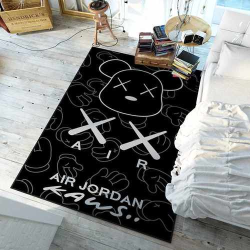 Konga垫供应可爱床前毯卧室kaws创意地毯潮牌床边客厅大地卡通个