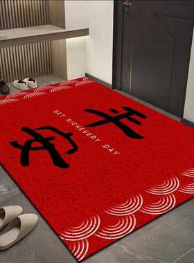 Bonanza垫子进门地垫丝圈脚垫入门门口裁剪可防滑门外地毯家用入