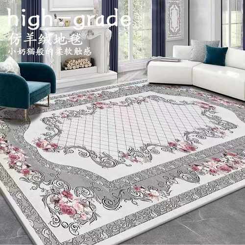 瑞典客厅酒店中东沙发地毯大面积波斯地垫跨境地毯厚款满铺羊绒民