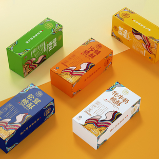 密奇奇四川甘孜州特产高原青稞糌粑桃酥饼干160g休闲零食小吃点心