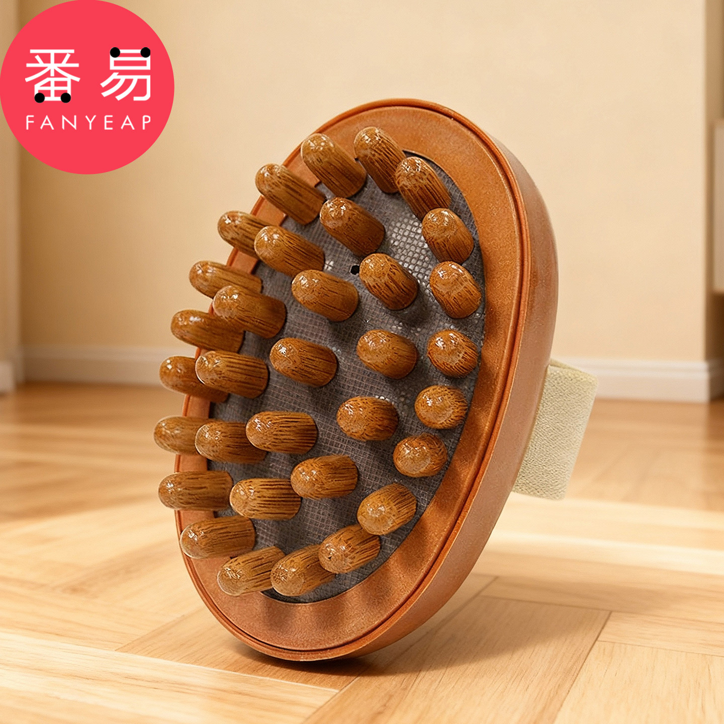 经络梳B1vq001-椭圆梳子全身用按压手臂多齿刮痧揉腹部工具家用