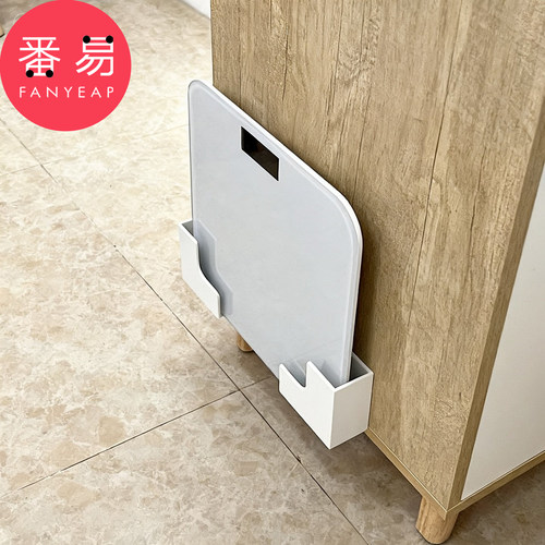 体重秤支架A1v501-体重秤支架壁挂式免打孔收纳挂架上墙支架