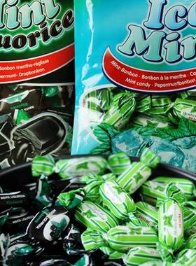 德国进口Euka menthol喂宝乐桉叶冰薄荷味糖果清凉什锦喜糖