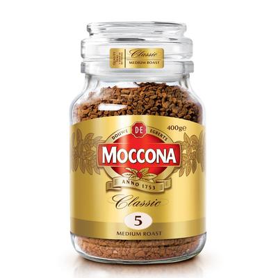 山姆代购Moccona摩可纳荷兰进口经典5号中度烘焙冻干速溶咖啡400g