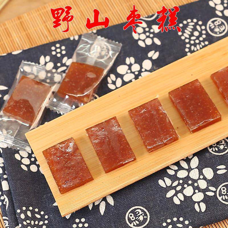 野生山枣糕南酸枣糕酸甜软膏潮汕饶平特产手工酸枣仁枣片零食蜜饯