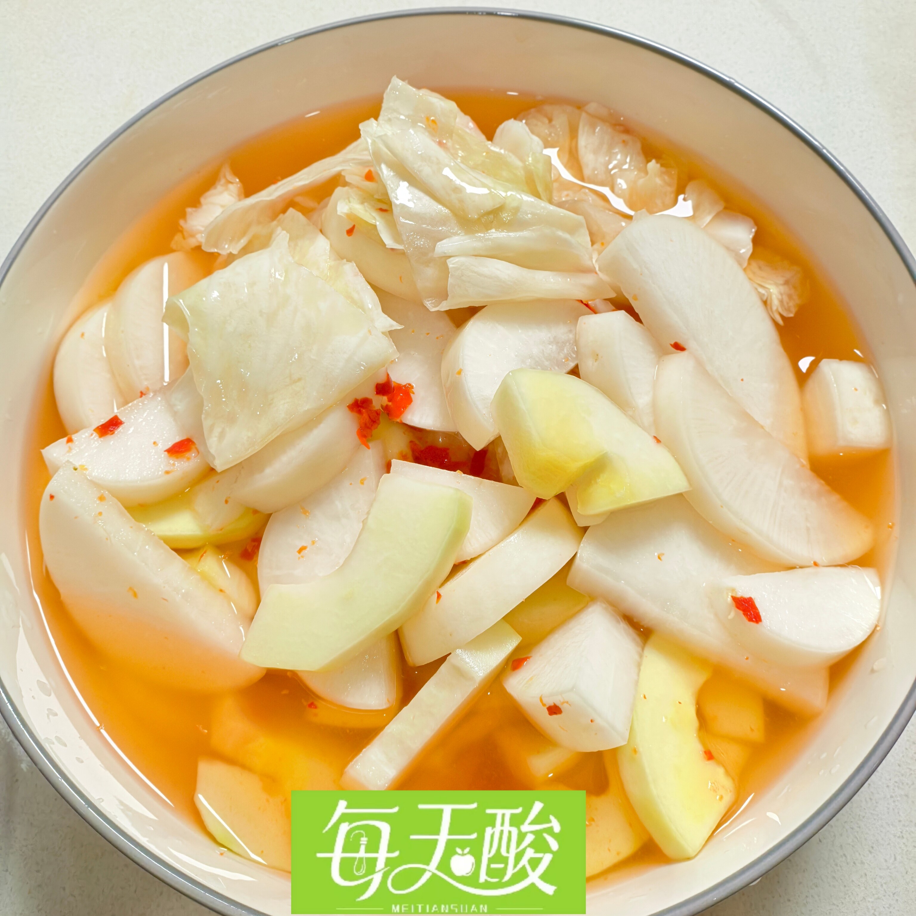 广西酸嘢杂酸开盖即食开胃解腻酸杂酸开胃默认包菜木瓜萝卜混搭