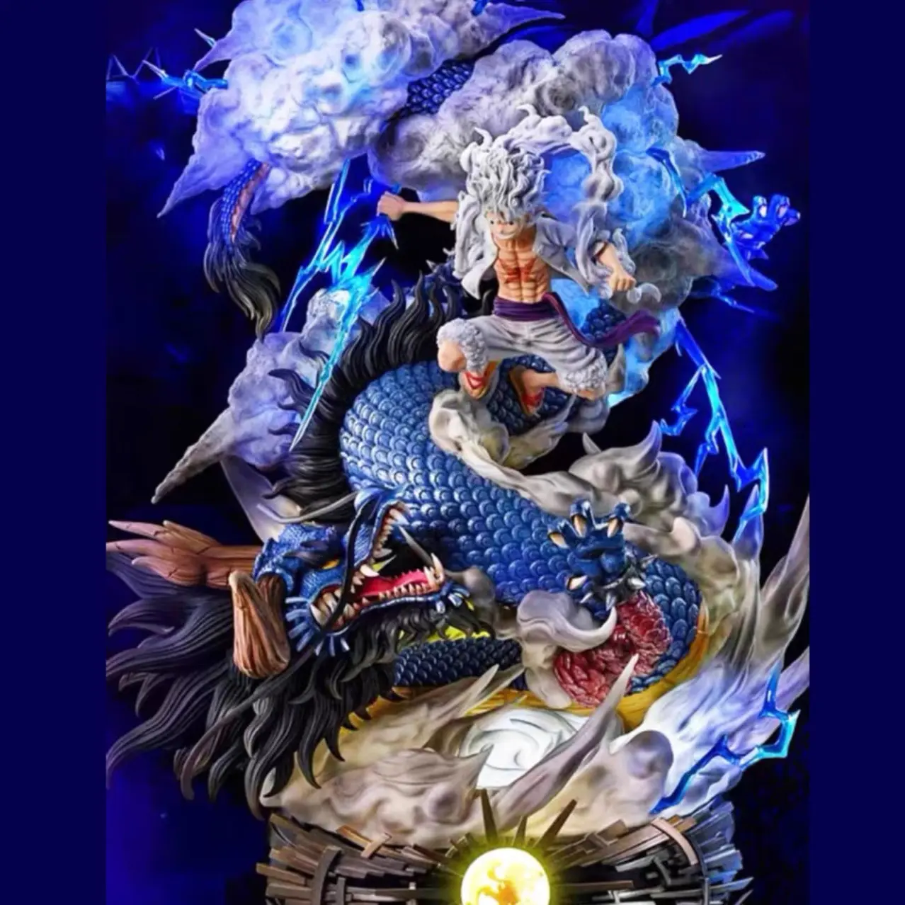 尼卡路飞vs龙卡多模型5挡尼卡路飞生日礼物带土动漫