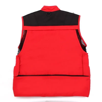 新款小记者少儿红马甲小学生志愿者少儿义工马夹幼儿园