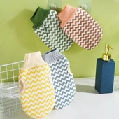 搓澡巾女士专用强力洗澡手套后背搓泥灰不伤皮肤家用搓背浴花