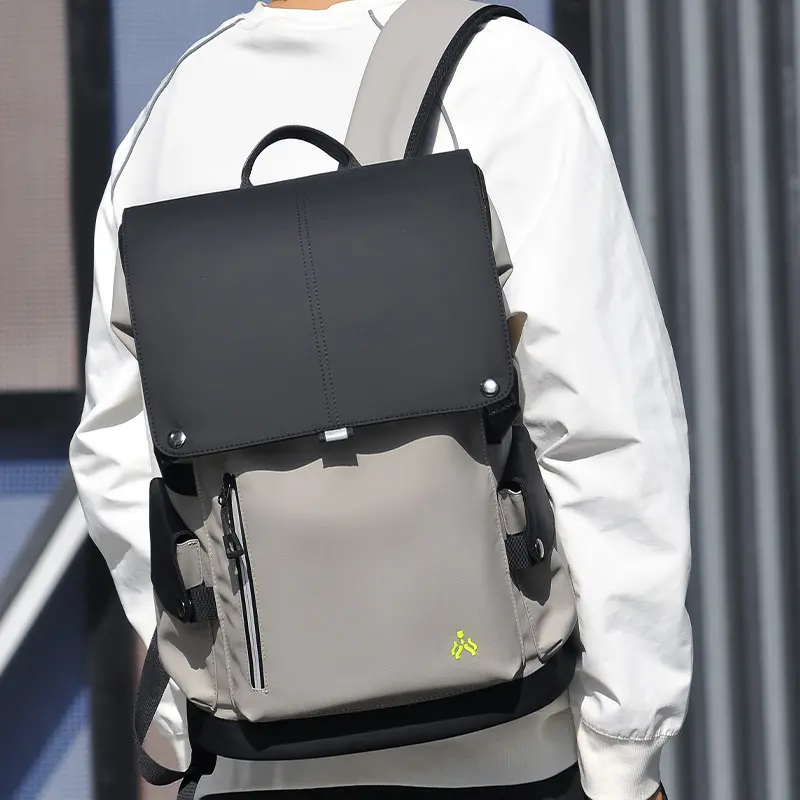 大学生书包ins初高中生时尚大容量电脑包女撞色旅行背包男