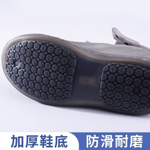 雨鞋套外穿防水防滑男款硅胶水鞋儿童脚套下雨天T耐磨赶海雨靴女