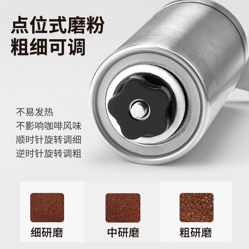 咖啡豆研磨机手磨咖n啡机家用小型磨豆机手摇咖啡研磨机手动磨豆