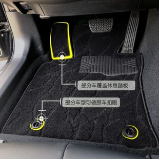 绒面原厂毛毯绒毛布车垫子丝绒保护垫 定制专车专用汽车脚垫地毯式