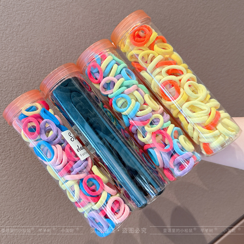 宝宝小号毛巾圈扎辫子高弹力发圈