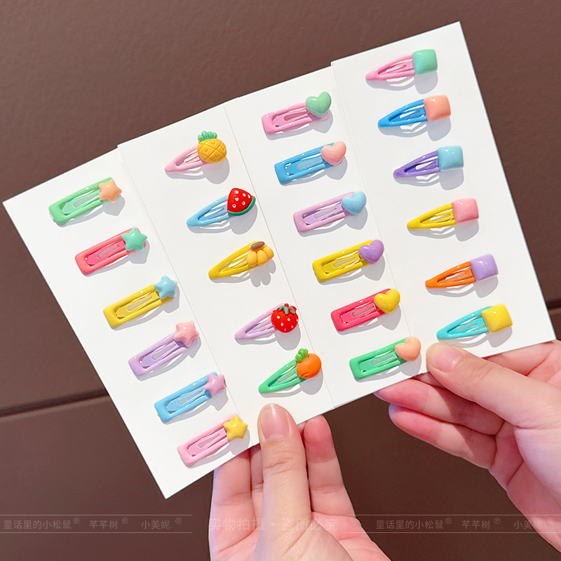 宝宝小号碎发bb夹侧边夹刘海夹子