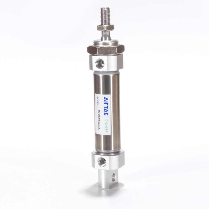 亚德客迷你气缸MFC20/MF25/32u/40X50X200X300X400X500SCA/UCM缓