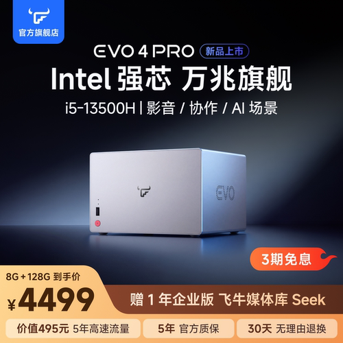 飞牛万兆nasEVO4PROi5-13500H