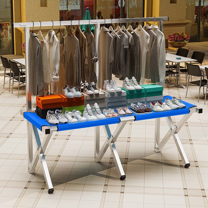 地摊架子摆货架夜市移动摊位地推神器F便携折叠摆摊桌子展销活动