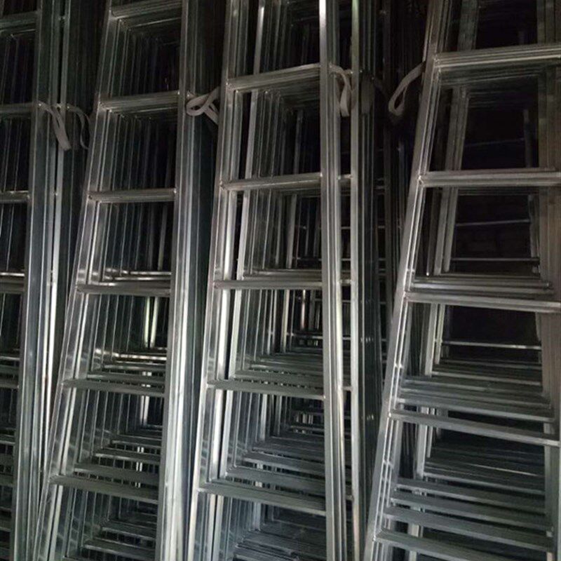 梯子家用折叠梯加厚铁梯子双侧梯人字梯工程梯阁楼U梯移动叉梯包