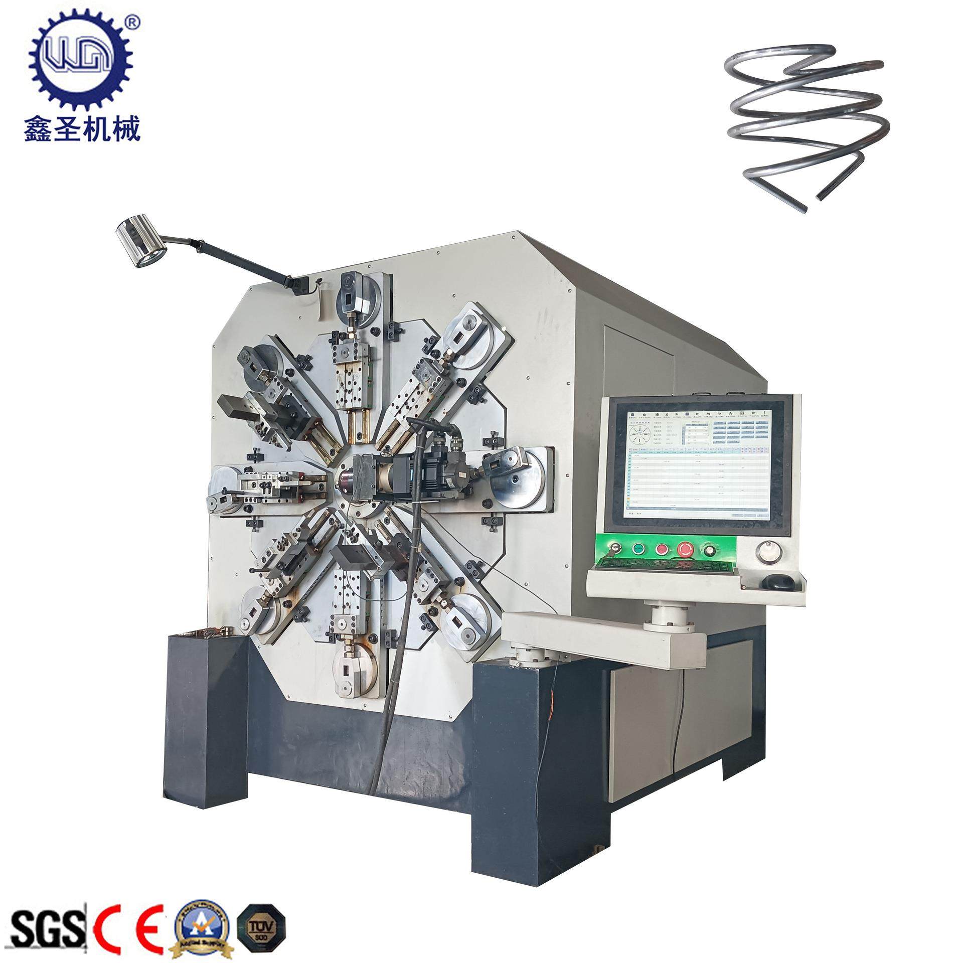CNC工业电脑编程12轴转线3d折弯机工艺品汽车支架成型机设备