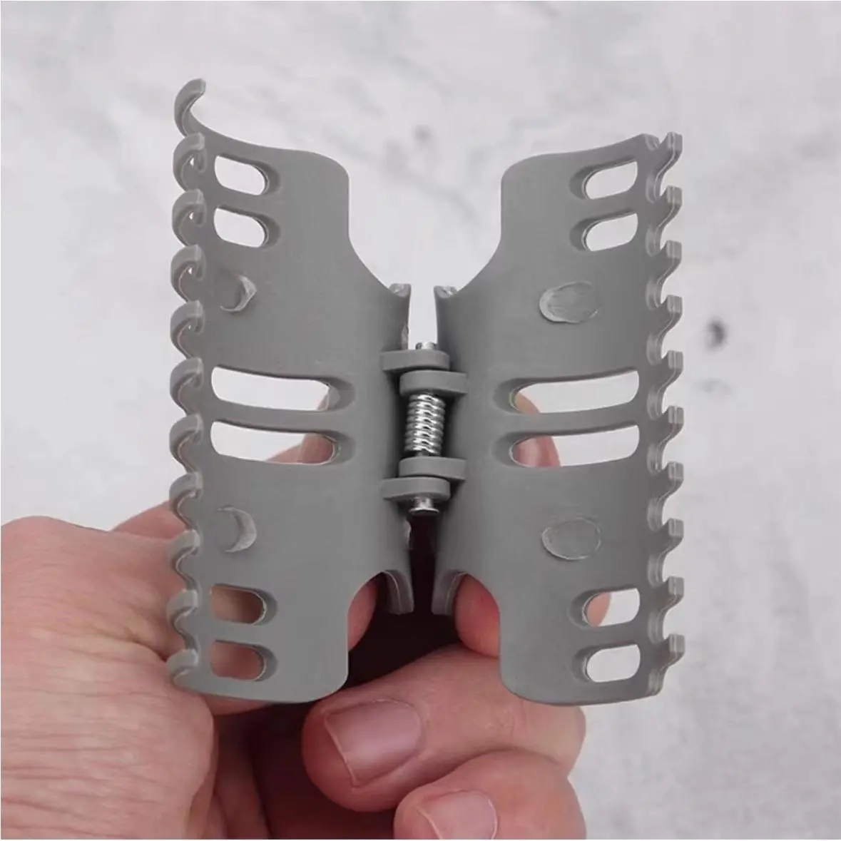 美发夹子耐高温固定夹陶瓷数码热烫机器杠子艾文烫卷发隔热夹