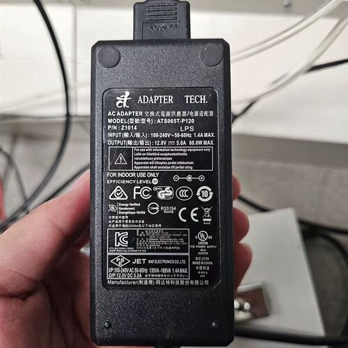 全汉12V5A适用阿达特ATS065T-P120电源适配器12.0V5.0A 60.W电源