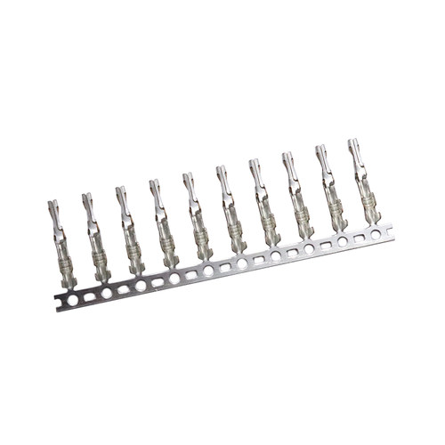 杜邦壳带锁扣MX2.54mm 弯/直针座+胶壳+接线端子 TJC8连接器2P 3P