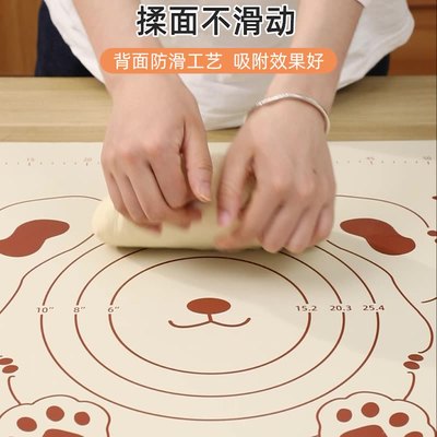 食品级硅胶垫面板揉面垫加厚和面垫案板厨房用品烘焙工具擀面不粘