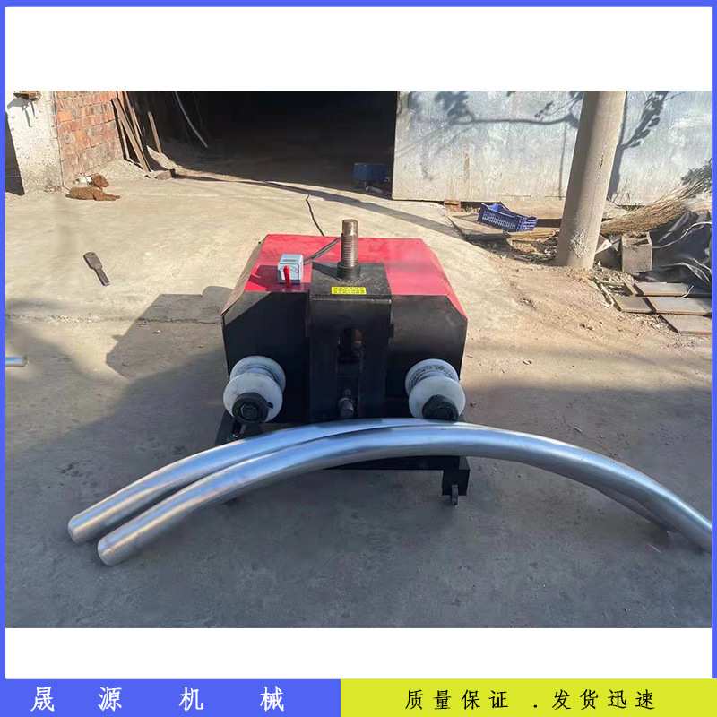 厚壁卧式电动弯管机 大棚方管圆管折弯机 不锈钢管滚动压弯机