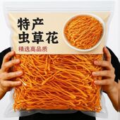 虫草花新鲜精品虫草花金北蛹虫草菇正宗商用菌类孕妇煲汤火锅食材