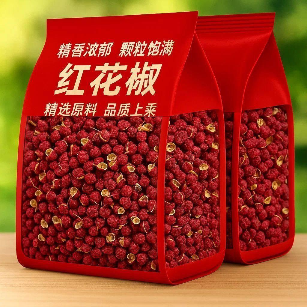 四川汉源大红袍花椒麻椒食用红花椒粒特麻花椒粉花椒大料批发调料,水产肉类/新鲜蔬果/熟食,新鲜花椒,淘宝优惠券,粉丝福利购,淘宝优惠卷