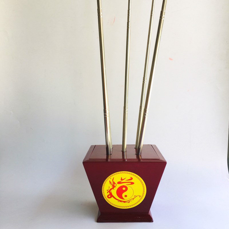 道士用品道家法器令旗底座旗杆小斗五龙旗五行旗底座太极八卦斗旗