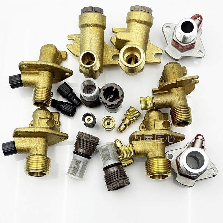 全新原装林内燃气热水器采暖炉进水管滤网过滤器排气泄压阀排水栓