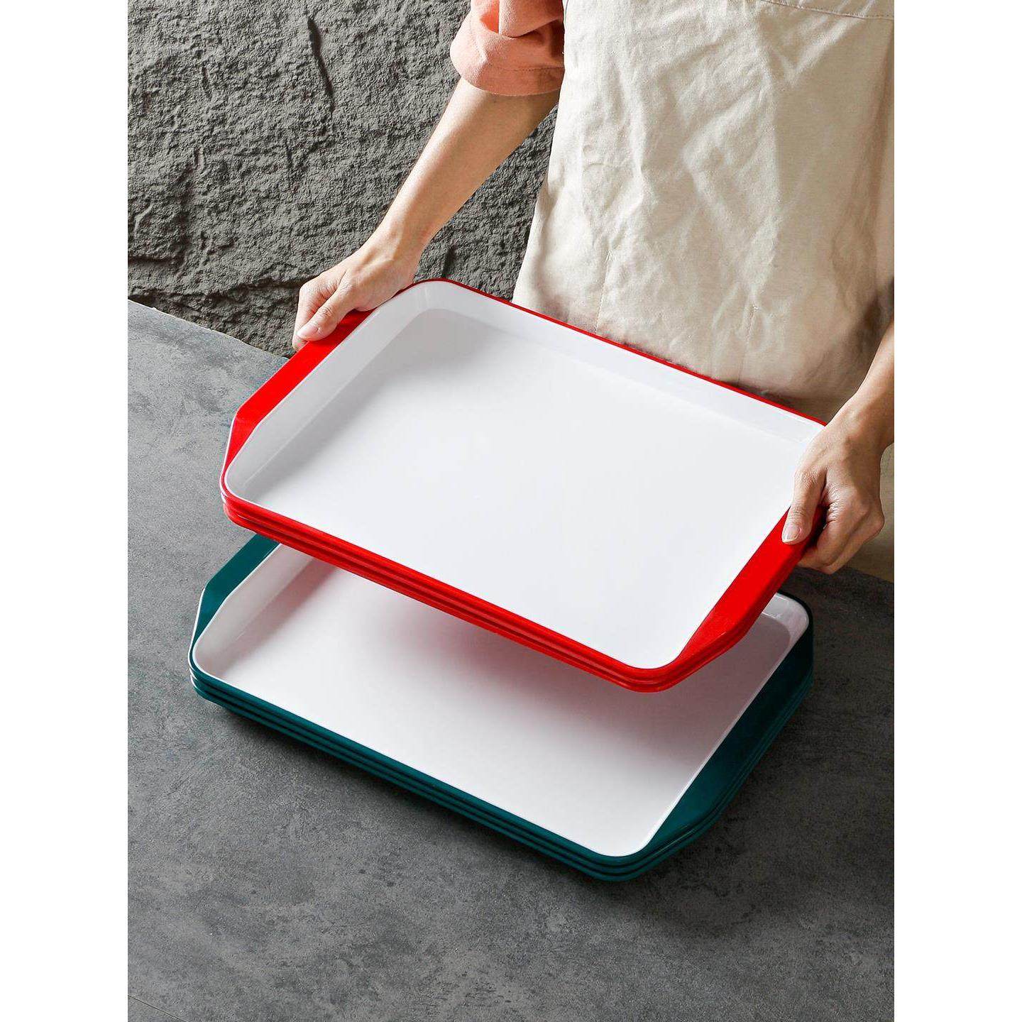 密胺餐具托盘长方形商用食堂餐饮饭店炸串上菜取餐小碗菜专用餐盘,餐饮具,盘,淘宝优惠券,粉丝福利购,淘宝优惠卷