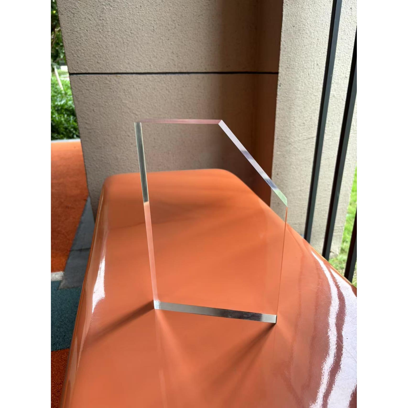 透明亚克力板 亚克力窗户样角 亚克力门窗样角 打孔加工定制