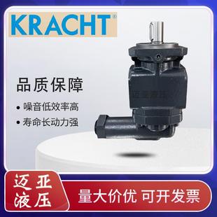 100 D15液压润滑油泵 RF2 克拉克KRACHT齿轮油泵KF10