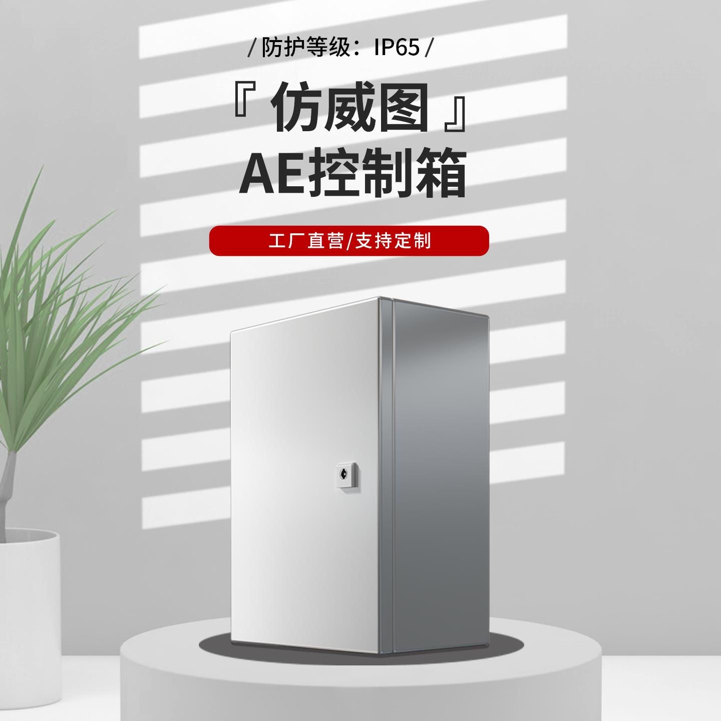 AE箱仿威图控制箱控制柜机柜IP65电控壁挂柜配电柜电气保护可定制