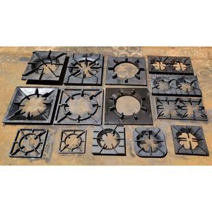 燃气炉灶炉头支架酒店商用厨房设备生铁配件煲汤炉花架矮仔炉花板