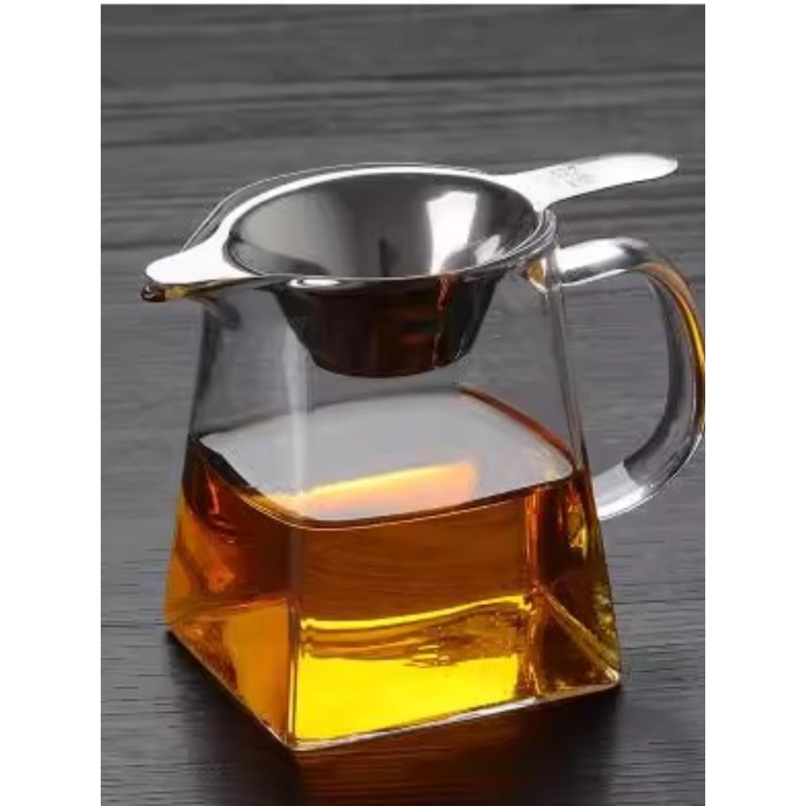 耐热加厚玻璃公道杯泡茶分茶器茶漏茶海套装功夫茶具大号公杯包邮