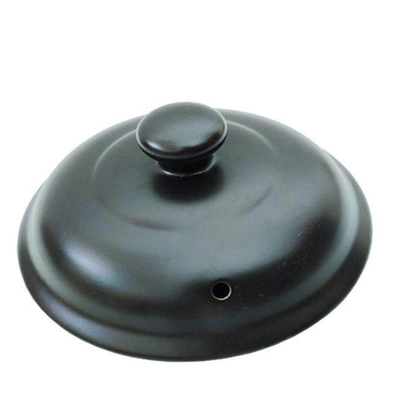 康舒砂锅盖子单盖陶瓷熬药罐煎药壶配件彩色单盖子陶瓷橙黄粉红色