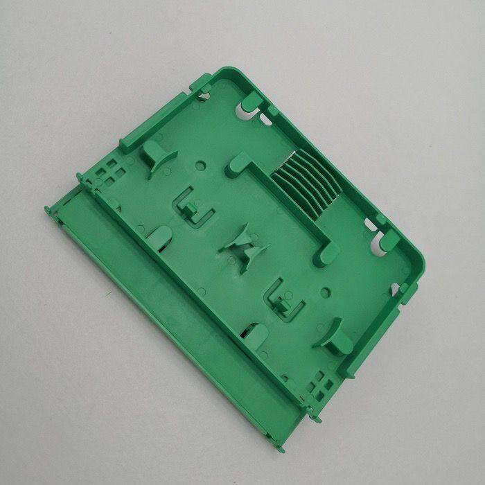 厂家直销 电信绿色直熔盘 6芯光纤熔纤盘 交接箱专用熔纤盘