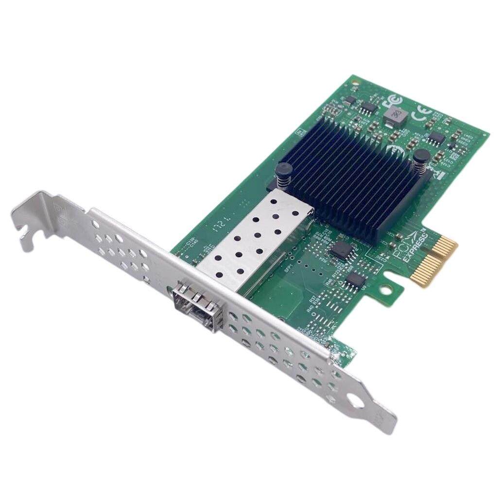 全新千兆SFP光纤网卡PCI-E适用国产麒麟/信创/统信系统Windows等